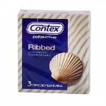 Презервативы Contex Ribbed 3 штуки в упаковке 5060040300152