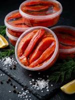 Филе лосося (нерки) слабой соли