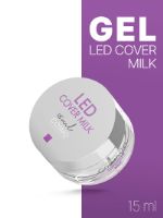 Гель для наращивания Cosmolac Gel Builder LED COVER MILK 15 мл