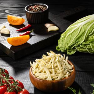 Сыр &#34;Спагетти&#34; с зеленью