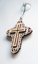 Крест ажурный в машину