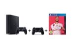 Sony PS4 Slim Gaming Console 1TB + Extra Controller + FIFA20 Game — Black