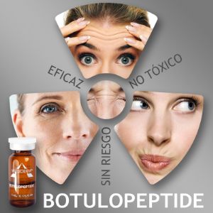 Ботулопептид - прекрасное средство для релаксации глубоких морщин на длительный период без блокировки мимики лица