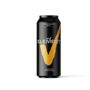 Тропический вкус
My Elements — это энергетический напиток для современных жителей мегаполиса, ведущих активный образ жизни. Наш напиток создан для тех, кто стремится поддерживать здоровье и бодрость на высоком уровне, сочетая спорт и активное времяпрепровождение. My Elements дарит энергию, силу и мотивацию, необходимые для преодоления повседневных вызовов и достижения новых высот.
Энергетик My Element с тропическим вкусом — это освежающий напиток, который сочетает в себе сочные ноты апельсина, персика, маракуйи и манго.
Ингредиенты:
- ТАУРИН помогает сохранить выносливость при повышенных нагрузках, поддерживая физическую активность и бодрствование. 
- КОФЕИН повышает концентрацию, работоспособность и снижает усталость, что обеспечивает ощущение бодрости и энергии в течение всего дня.
- Витамины группы В способствуют энергетическому обмену, поддерживают нервную систему и улучшают общее состояние организма, обеспечивая устойчивый уровень энергии и хорошее самочувствие.