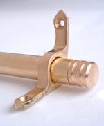 Ковродержатель латунный " PTL " 1 метр Трубка d 16 мм С наконечниками 56360105500777