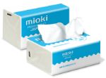 Салфетки сухие Mioki в мягкой упаковке 200 листов FT026