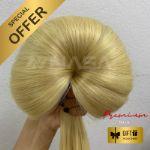 Bulk Hair Extension Straight Nasa Hair Blonde Color 0057