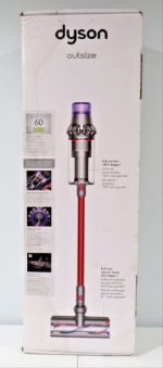 Dyson Outsize+Plus Stick Vacuum Cordless Nickel Red SV29 NEW SEALED 975638758