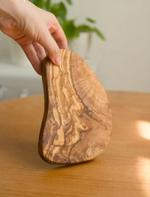 Разделочная доска из оливкового дерева — OliWood 11 х 16 см Доска 11 х 16 (капля)