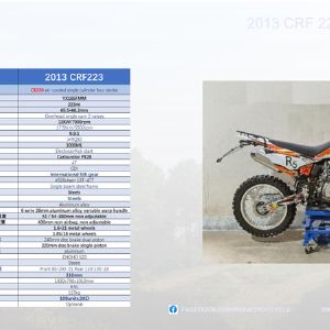 2013 CFR223  CB250 engine