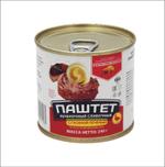 Паштет печеночный с гусиной печенью Бурятмяспром