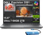 Мобильная рабочая станция Dell Precision 3591 AI PC Laptop B0GGNFH2XJ