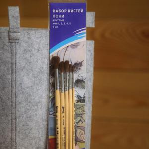 Набор кистей 
(пони №1, пони №2, пони №3,пони №4, пони №5)