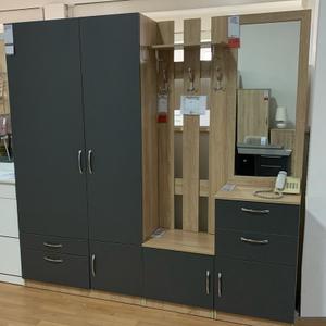 Модульные прихожие. Несколько вариантов декора и комплектации.