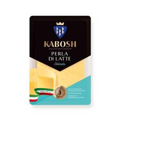 PERLA DI LATTE DELICATA - Твёрдый сыр, имеющий характерный молочный вкус, сладковатый, в меру солёный.