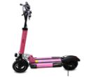 LEADERS Premium Electric Scooter Without Seat, 500W High-Speed Motor, 48V 10.4AH Long-Range Battery, 50KM/H, 10" Tubeless Tires, LED Headlight, Brake Light, Turn Signal, Pink | Q12 202589