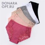 Женские трусы слипы с кружевом DONARA АРТ.926S размеры 42-48