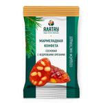 МАРМЕЛАД сосновый КОНФЕТА (5кг): с КЕДРОВЫМИ ОРЕХАМИ (цветной флоупак, в индивидуальной упаковке со штрих-кодом, короб) КА-00003642