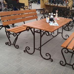 Столы, скамейки