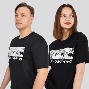 мужские и женские футболки в ассортименте, с принтами и без принтов