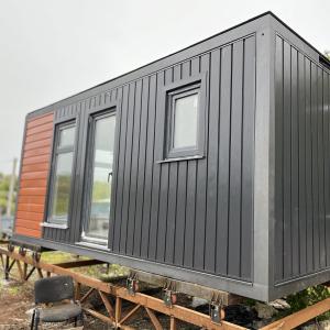 Одноблочный модуль для временного размещения 1или 2 человек. Комната отдыха , кухонный гарнитур, санузел с душевой. стоимость от 650000