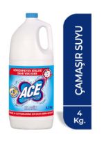 Отбеливатель жидкий 4л АСЕ NEW бережное отбеливание P&G ACE 4 КГ *4ШТ.