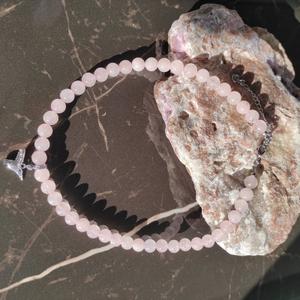 Бусы Розовый кварц