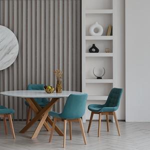 столовая группа Стол ПАТТИ и стулья Гармония WOOD