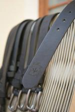 Ремень классический из натуральной кожи Leather style rus