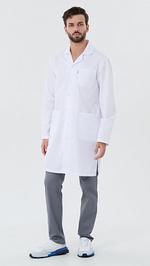 Медицинский халат Петр CVC на кнопках 001028-2000203