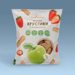 Яблочные хрустики "Клубника" Кэнди-Шмэнди 50 гр