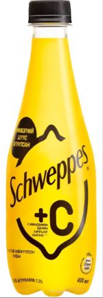 Газированный напиток  SCHWEPPES C+  0,4л, ПЭТ
