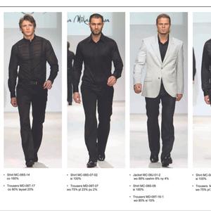 Разрабатываем мужскую одежду для производства в разных ценовых категориях. 
Производим в России и Китае.
Вы можете сделать заказ на разработку и производство мужской одежды.