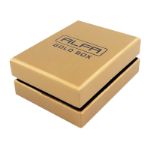 Коробка для Ожерелье ювелирные футляры с логотипом вашего бренда - Alfa Gold Box KCK3 KCK3
