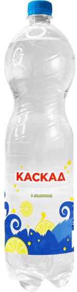 Напиток безалкогольный "Каскад со вкусом лимона" газированный на ароматах непастеризованный 1,5 л.