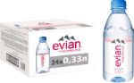Минеральная вода EVIAN 0.33 ml. 24 штуки