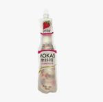 Напиток безалкогольный не газированный со вкусом клубники с кусочками желе, 180 мл.