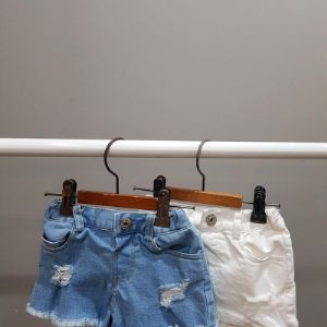 Шорты джинсовые
Материал: джинс
Цвет: джинс светлый, джинс белый
Размер:5,7,9,11,13
Цена за одну единицу товара - 19 $
