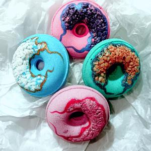 Бомбочки для ванны с аэрографией и росписью