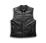 Новый оригинальный жилет кожаный Harley-Davidson 98109-16VM