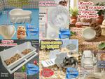 Миски, качели для хомяков и кормушки для птиц