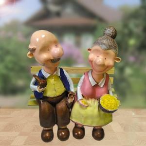 Интерьерная фигура, полистоун раскрашенный, 50х54х30 см