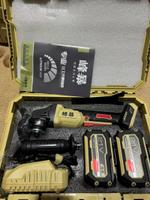 Аккумуляторная УШМ Feng Bao 5230 125мм. 5230 2x6Ah