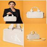 Сумка CALVIN KLEIN Élysian Ivory Signature