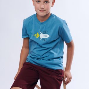 Футболка с коротким рукавом для мальчика, принт водными красками ,материалы премиум качества
А ассортименте