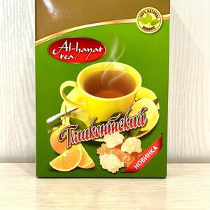 ташкентский чай зеленый листовой 
в коробке 32 шт