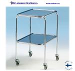 Столик — тележка медицинская 609 для инструментов, Lojer (ранее — Merivaara), Финляндия 609