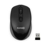 Мышь беспроводная FUMIKO CLICK черная FMA-11-K