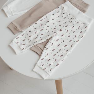 Штанишки для малышей, ткань интерлок пенье лапша, 100% хлопок, размеры 62-92.