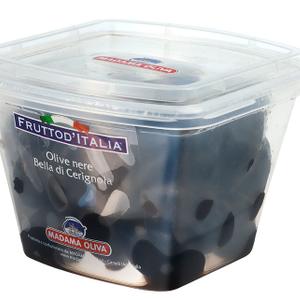 Черные сладкие оливки NOCELLARA OF BELICE DOP 250гр